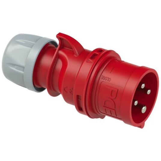 PC Electric Støpsel Fasevender 16A 3Pol+J 400V 6H IP44 PC Electric Støpsel Fasevender 16A 3Pol+J 400V 6H IP44