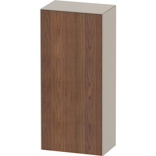 Duravit White Tulip Halvhøyskap 40x24x88 cm Valnøtt/Taupe Matt