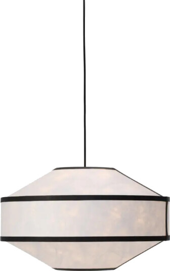 New Works Kite Pendellampe Hvit Og Sort Ø55