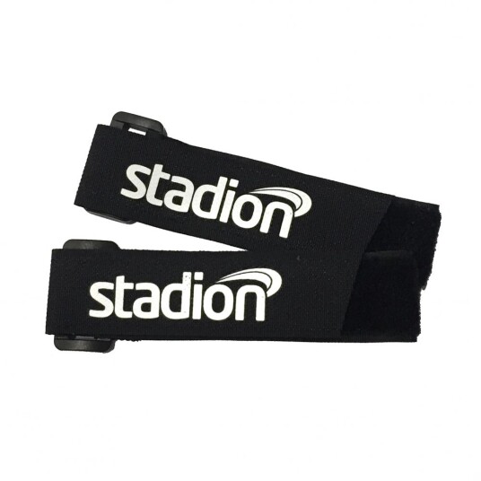 Stadion SKISTROPPER Velcro XC m/logo black/white 30x355mm