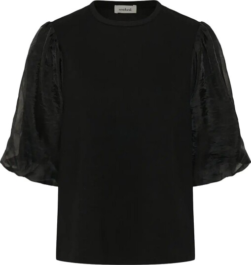 Soaked Slmarigold Puff Tee Sort XS