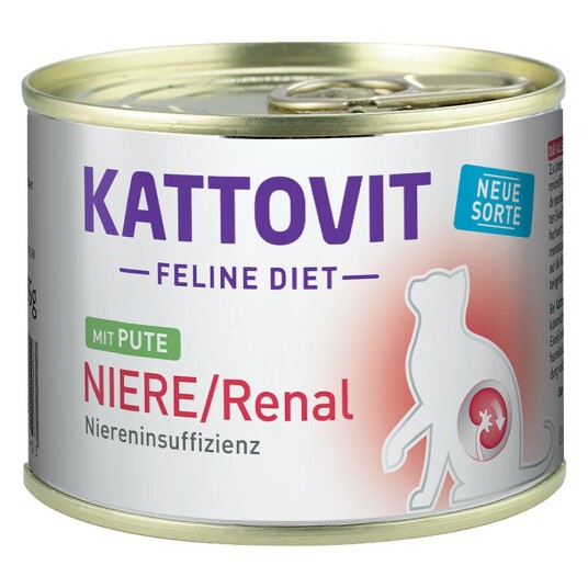 Kattovit Nyrediett (Low Protein) Kalkun 1 X 185 G