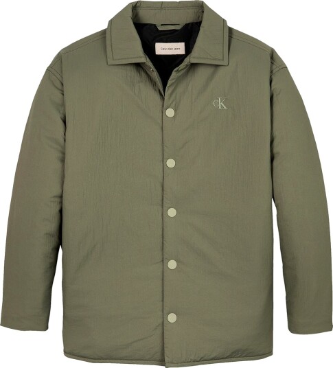 Calvin Klein Jakke Dusty Olive Calvin Klein 10 år (140) Overgangsjakke Grønn