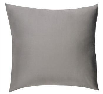 Nature By Borg Bambus putetrekk 60x63 cm – Grå - Sateng - 100% Bambus - Nature By Borg