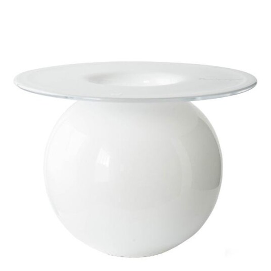 Magnor Boblen vase 16 cm hvit