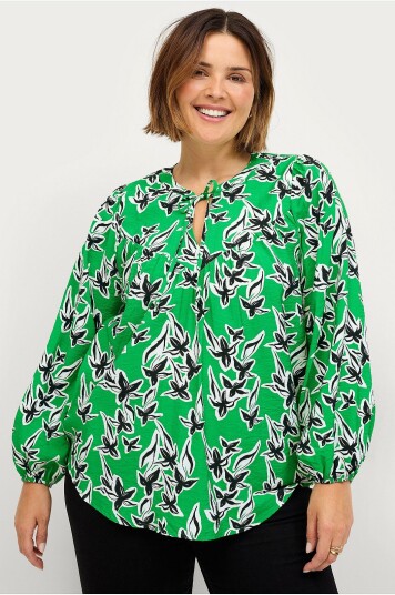 Ellos Plus Collection Bluse Karin Grønn