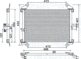 Kondensator MAGNETI MARELLI 350203772000