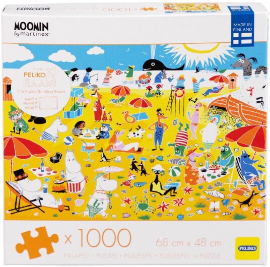 Moomin Puslespill 1000 Brikker Riviera Beach