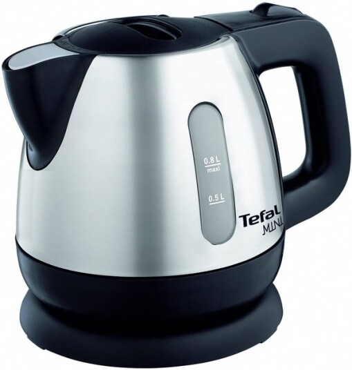 Tefal Mini Bi8125 0,8 L 2200 W Sort Rustfritt Stål Vannivåindikator Trådløs Tefal Mini Bi8125 0,8 L 2200 W Sort Rustfritt Stål Vannivåindikator Trådløs