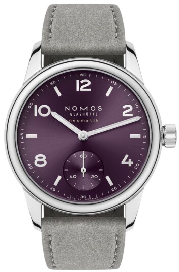 Nomos Glashütte Dameklokke N 757.SB textile Club Sport Neomatik Nomos Glashütte Dameklokke N 757.SB textile Club Sport Neomatik
