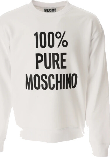 Moschino Herre Gensere & Hettegensere Hvit L, Moschino Herre Gensere & Hettegensere Hvit L,