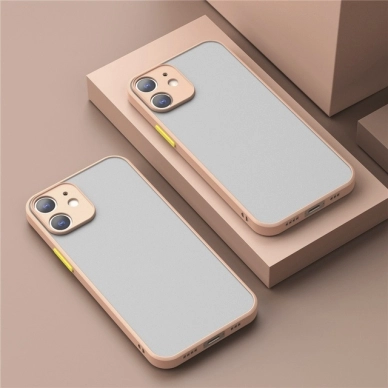 Mobildeksel Shockproof iPhone 15, Pink