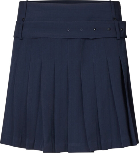 STINE GOYA 2435 Pinstripe Tailoring Belted Pl   Black   M