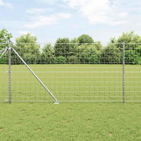  Euro Gjerde med 13 Pigger 1.2x25 m Galvanisert Stål