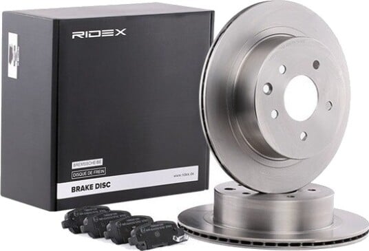 Bremseskiver og klosser RIDEX 3405B0292
