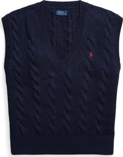 Polo Ralph Lauren 2/15 Wool Cash Rws Sls Plo Navy M