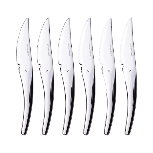 Hardanger Bestikk Hardanger fruktkniv 6-pakning Rustfritt stål Hardanger Bestikk Hardanger fruktkniv 6-pakning Rustfritt stål
