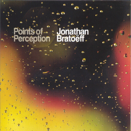 Jonathan Bratoeff Points Of Perception CD Jonathan Bratoeff Points Of Perception CD