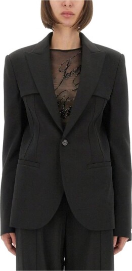 Jean Paul Gaultier Dame Jakker Svart M,