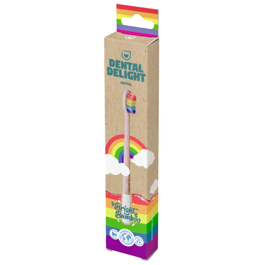 Dental Delight Bamboo Tannbørste Bright Bamboo
