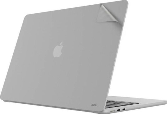 Jcpal Jcpal Macguard 2In1 Skin Set Case - Protective Film For Macbook Air 13" M2 Silver Jcpal Jcpal Macguard 2In1 Skin Set Case - Protective Film For Macbook Air 13" M2 Silver