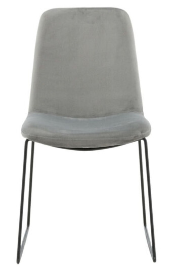 Muce spisestuestoler velour grå. Muce spisestuestoler velour grå.