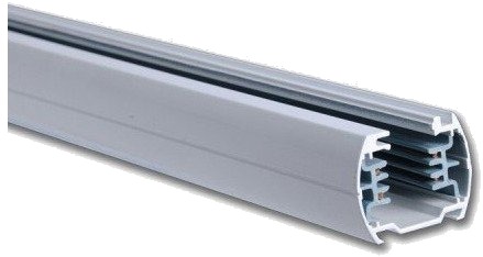 V Tac V Tac 2 meter skinne for skinnespots Hvit 3 faset Farge : Hvit