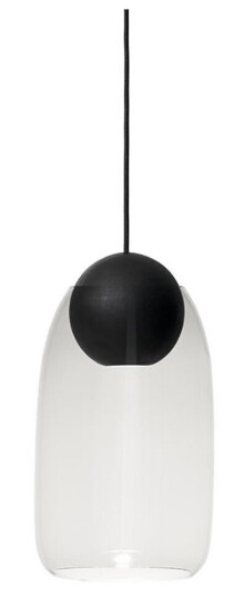 Mater - Liuku Pendel Ball Black/Transparent