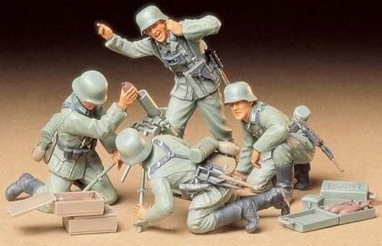 Tamiya 1 35 Tysk Infanteri Morter Team
