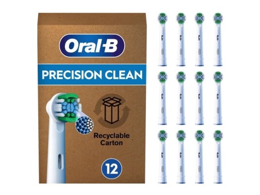 Oral B Precision Clean  12 Stykker Hvit 3 MånedEr Oral B Boks