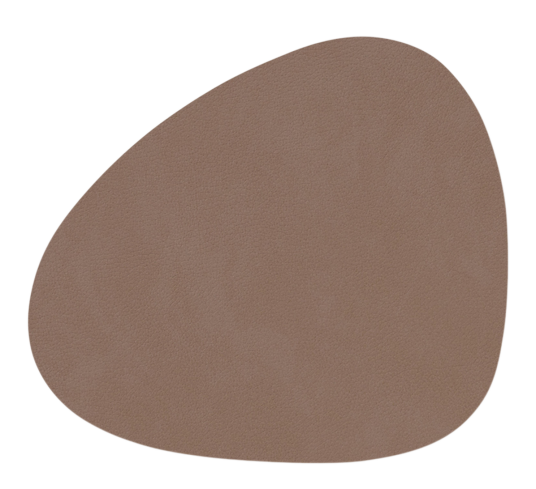 Lind Dna Curve glassbrikke Nupo truffle 11x13cm