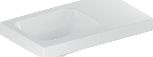 GEBERIT ICON LIGHT servant 530x310mm u/h/overl t/møbel/bolt po