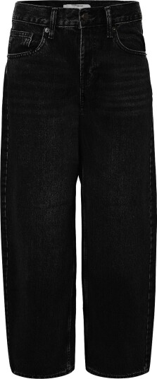Topshop Tscinch Lr Wide Dnm Jeans Blw Noos Black 27 x 30