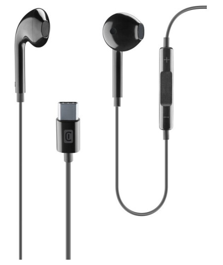 Cellularline Orbit, Koblet Med Ledninger (Ikke Trådløs), Samtaler/Musikk, Hodesett, Sort