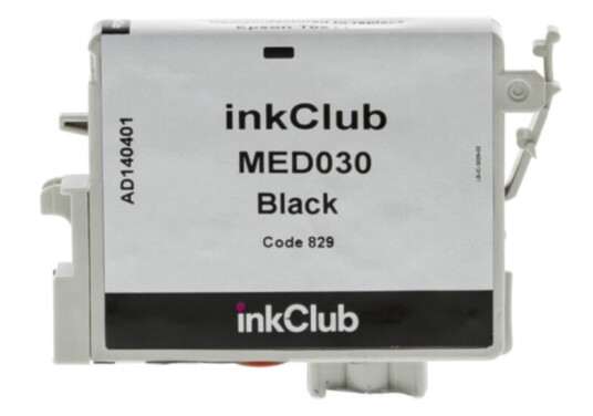 inkClub MED030 Blekkpatron svart, 350 sider