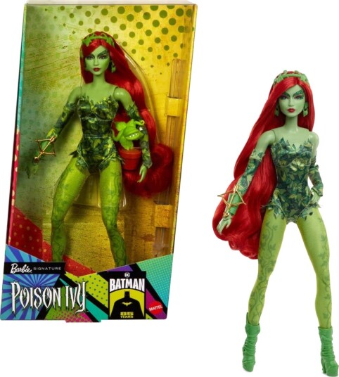 Barbie Signature Poison Ivy Dukke Batman 85-årsjubileum 3+ år Barbie Signature Poison Ivy Dukke Batman 85-årsjubileum 3+ år