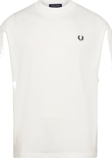 Fred Perry Back Print Laurel Wreath Tee White XS Fred Perry Back Print Laurel Wreath Tee White XS