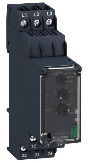 Schneider Electric RM22TA33 Kontrollrelé 3 faset Elfordeling & strømforsyning
