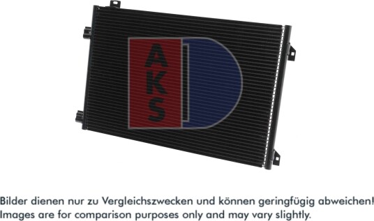 Kondensator, klimaanlegg AKS DASIS 182026N
