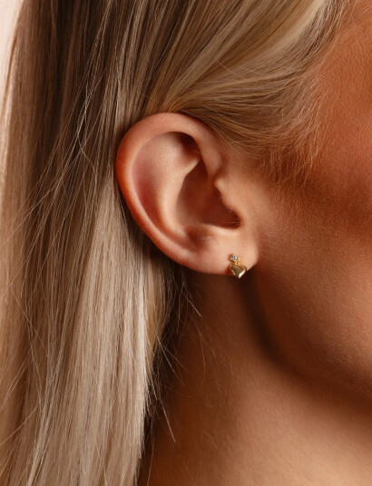 SNÖ of Sweden Cute Short Ear G/Clear Onesize Gold ONE SIZE