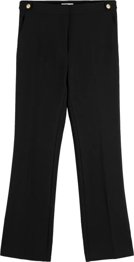 Tommy Hilfiger Punto Gold Button Slim Bootcut Black 40
