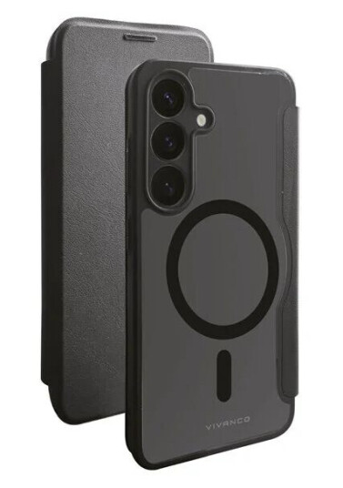 Vivanco Mag Wallet Samsung Galaxy S25+ Black