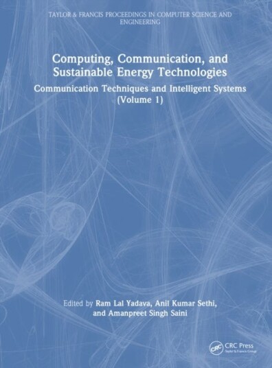 Computing Communication And Sustainable Energy Technologies Computing Communication And Sustainable Energy Technologies