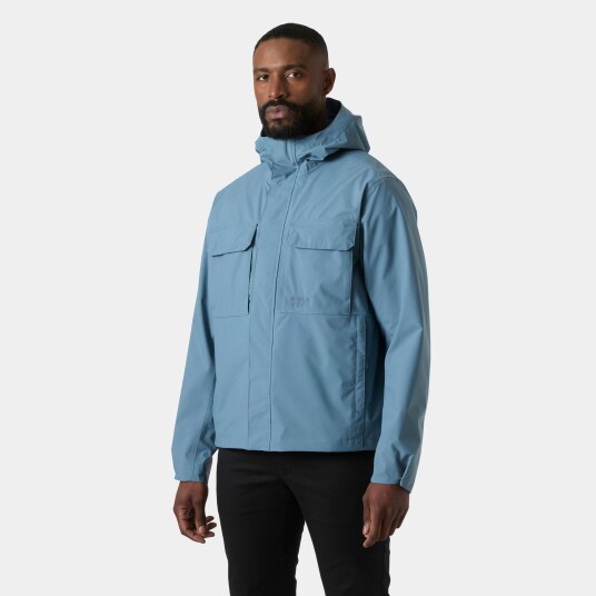 Helly Hansen Escape Regnjakke Herre Marineblå L Helly Hansen Escape Regnjakke Herre Marineblå L