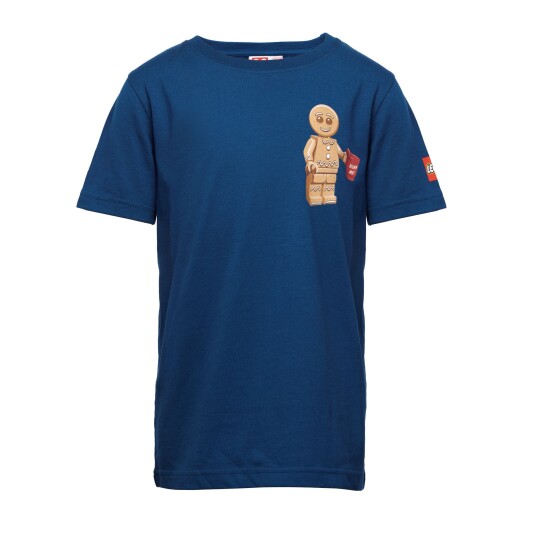 Lego T skjorte med pepperkakemann   barn 