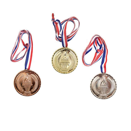 Amo Toys Medaljer gull-sølv-bronse 3stk