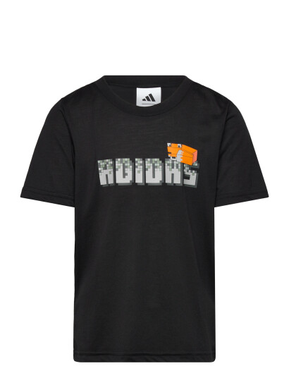 Adidas Sportswear Lk Mc Tr Tee Black 104 Adidas Sportswear Lk Mc Tr Tee Black 104