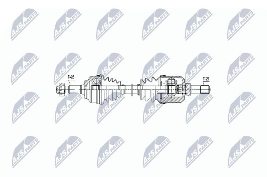 Nty Drivaksel NTY NPW CT 051