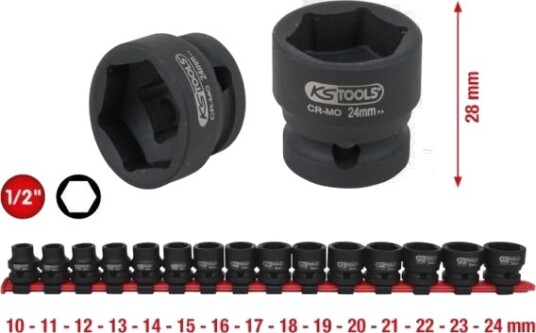 KS TOOLS 515.0055 Kraftpipe sett