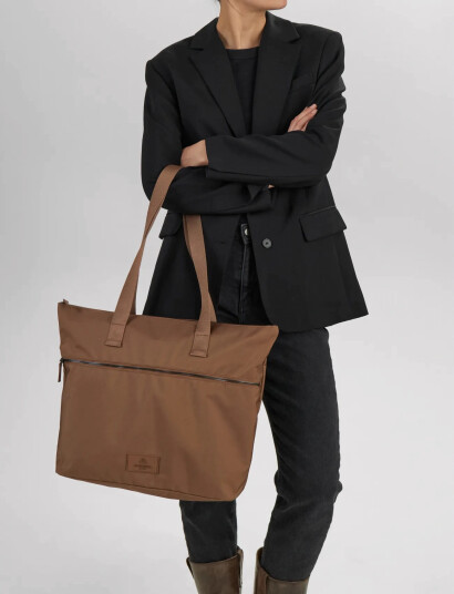Markberg Commutembg Shopper Recycled   Brown   ONE SIZE